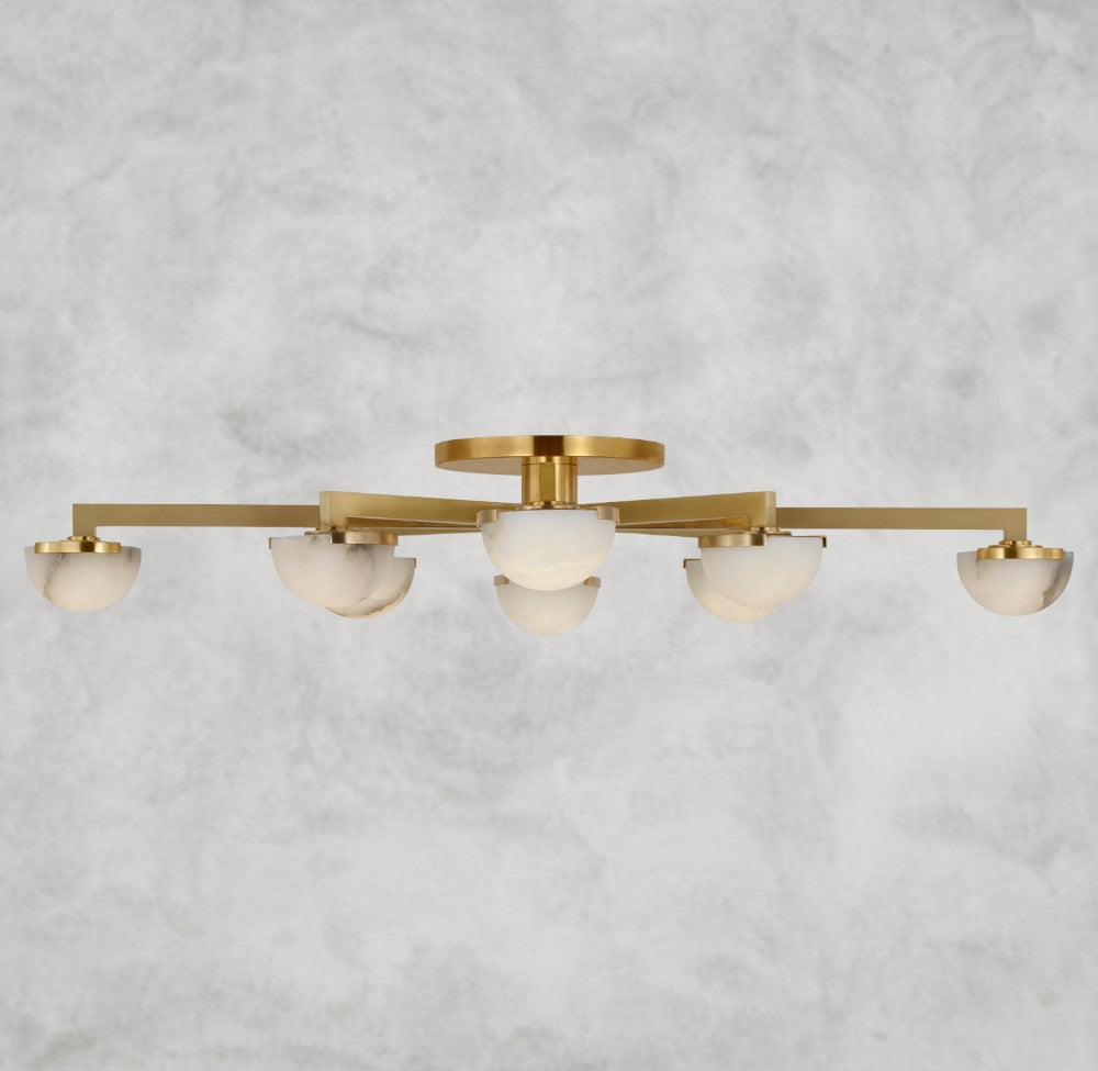 Pedra Staggered Arm Flush Mount 36", 48", 60"